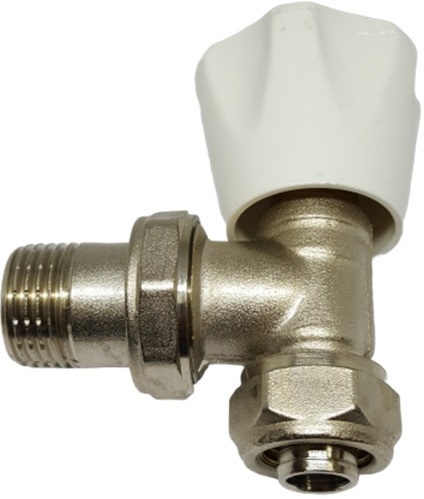 1/2" KÖŞE RADYATÖR VANA PEX